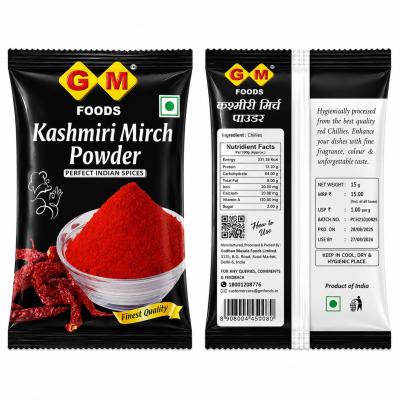G M FOOD KASHMIRI MIRCH PIOWDER - 15 g